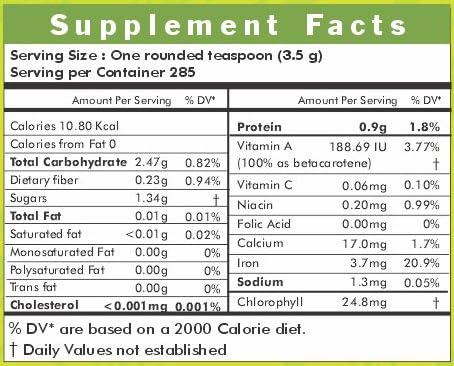 Herbal Hills Wheatgrass Powder, (1kg Pack) | Supports Detox, Immunity &- image 3