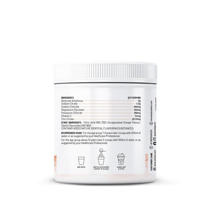 Unived Junior’s Hydration Mix | For Young Athletes | For Energy and to Replenish Lost Electrolytes & to Rehydrate | Essential Electrolytes with Vitamin C & Zinc | Ages 7-18 (Tangy Orange)