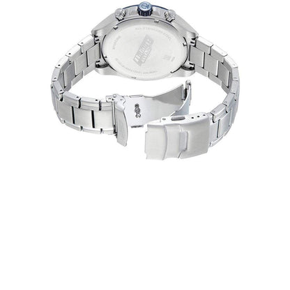 Titan Octane Blue Dial Chronograph Stainless Steel Strap watch for Men-- image 3