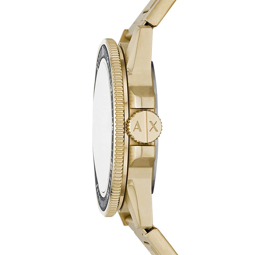 Armani Exchange Analog Gold Dial Men's Watch-AX1854
