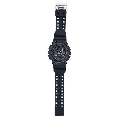 G-Shock Casio GA-140-1A1DR Analog-Digital Black Dial Men Watch (G975)