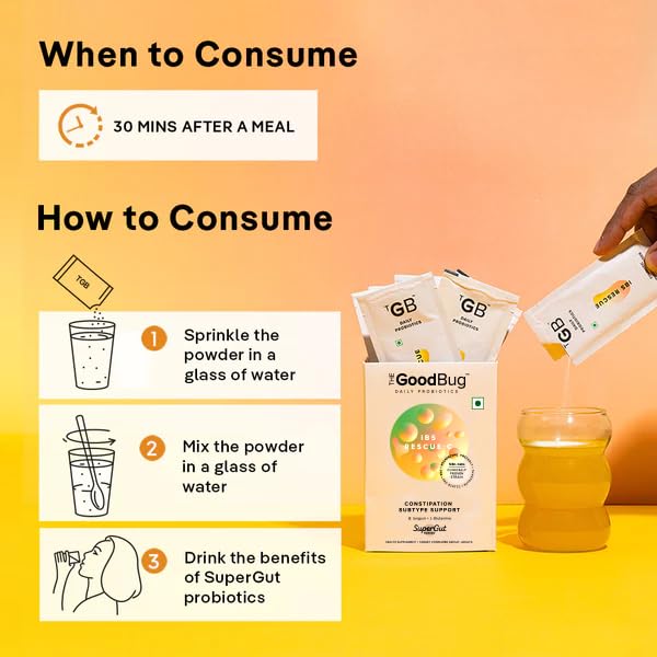 The Good Bug Ibs Rescue C Supergut Powder For Constipation Relief & Irr- image 6