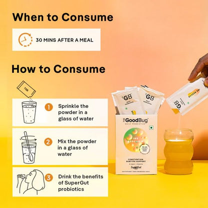 The Good Bug Ibs Rescue C Supergut Powder For Constipation Relief & Irr- image 6