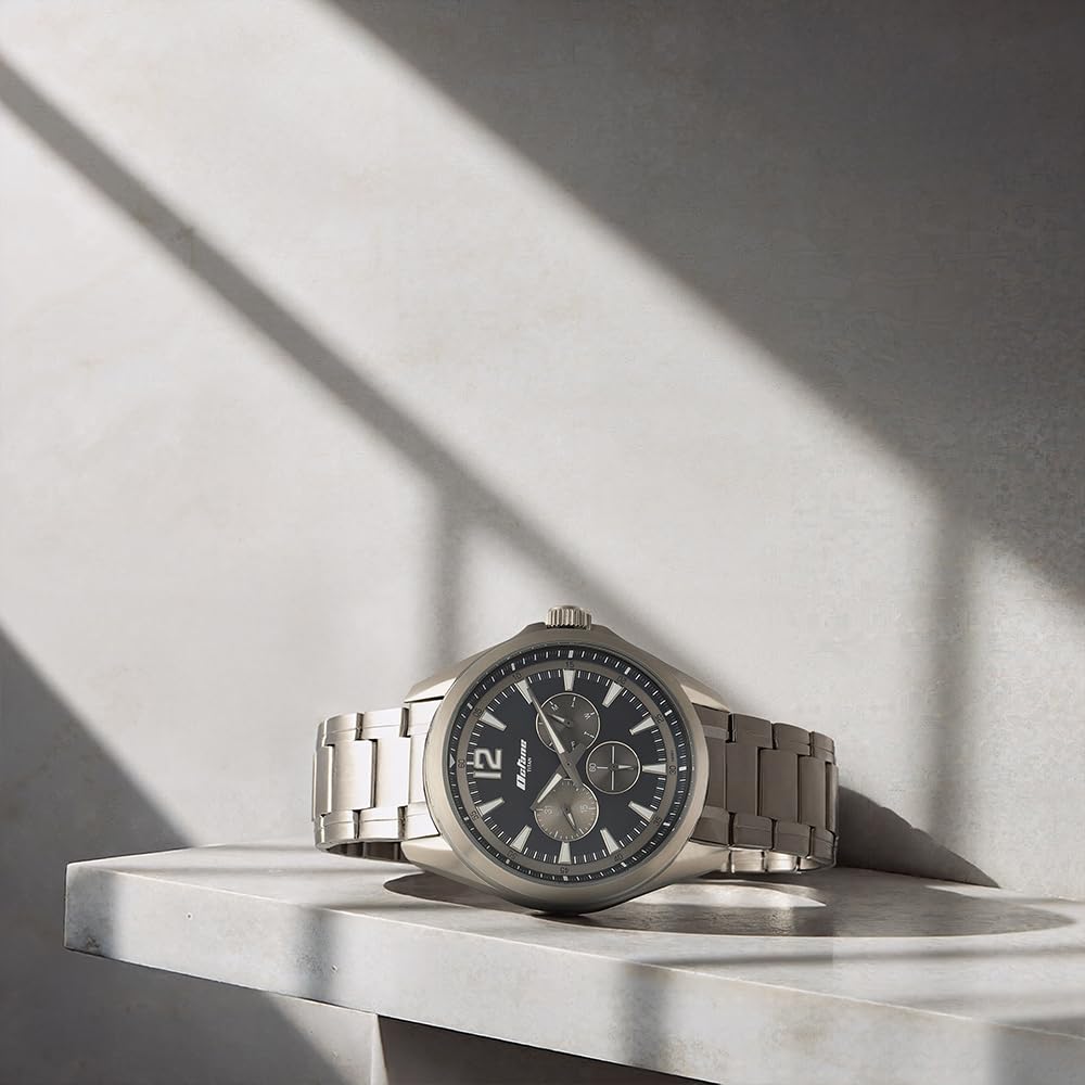 Titan Octane Multifunction Blue Dial Stainless Steel Strap Watch for Me- image 4