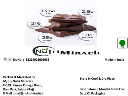NUTRI MIRACLE Diwali Gift Pack for Boss Manager and Colleagues | Assorted Chocolates Festive Gift Box for Office Gifting