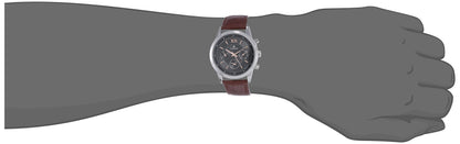 Titan Neo Analog Black Dial Men's Watch 1766SL02/NN1766SL02/NP1766SL02 Genuine Leather, Brown Strap