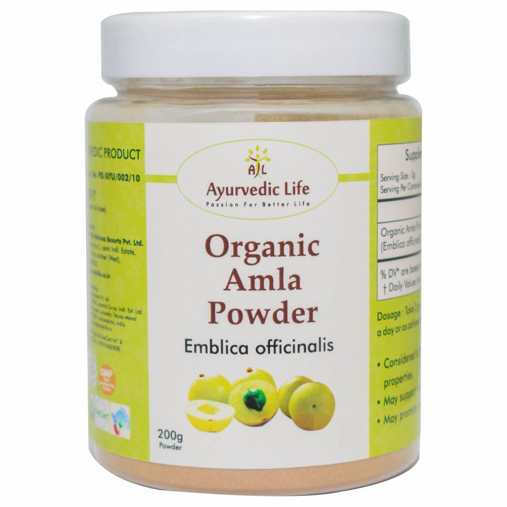 Ayurvedic Life Organic Amla Powder 200 gms