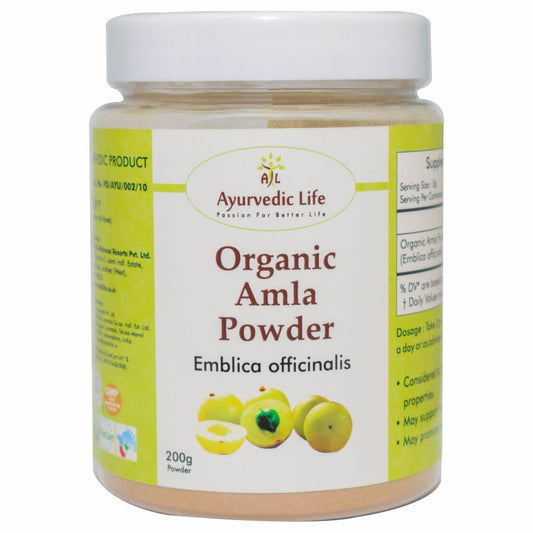 Ayurvedic Life Organic Amla Powder 200 gms