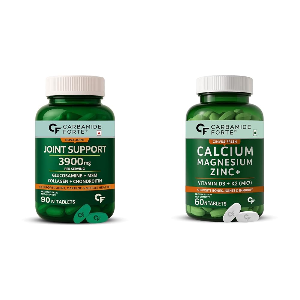 Carbamide Forte Glucosamine + Calcium Tabs – 90+60 Tabs, 60 Tabs