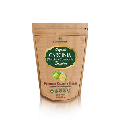 Organic Garcinia Cambogia Powder | Pure Natural Herbal Supplement | Supports Healthy Weight Management & Metabolism | Vegan, Non-GMO | 100g