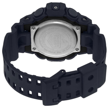 Casio G-Shock GA-700-1BDR Analog-Digital Black Dial Men Watch Black Resin Strap (G715)
