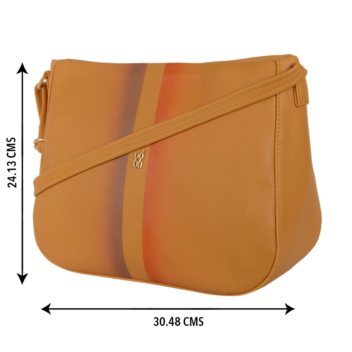 Baggit Women's Sling Bag - Medium (Yellow)