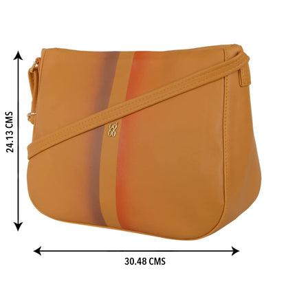 Baggit Women's Sling Bag - Medium (Yellow)