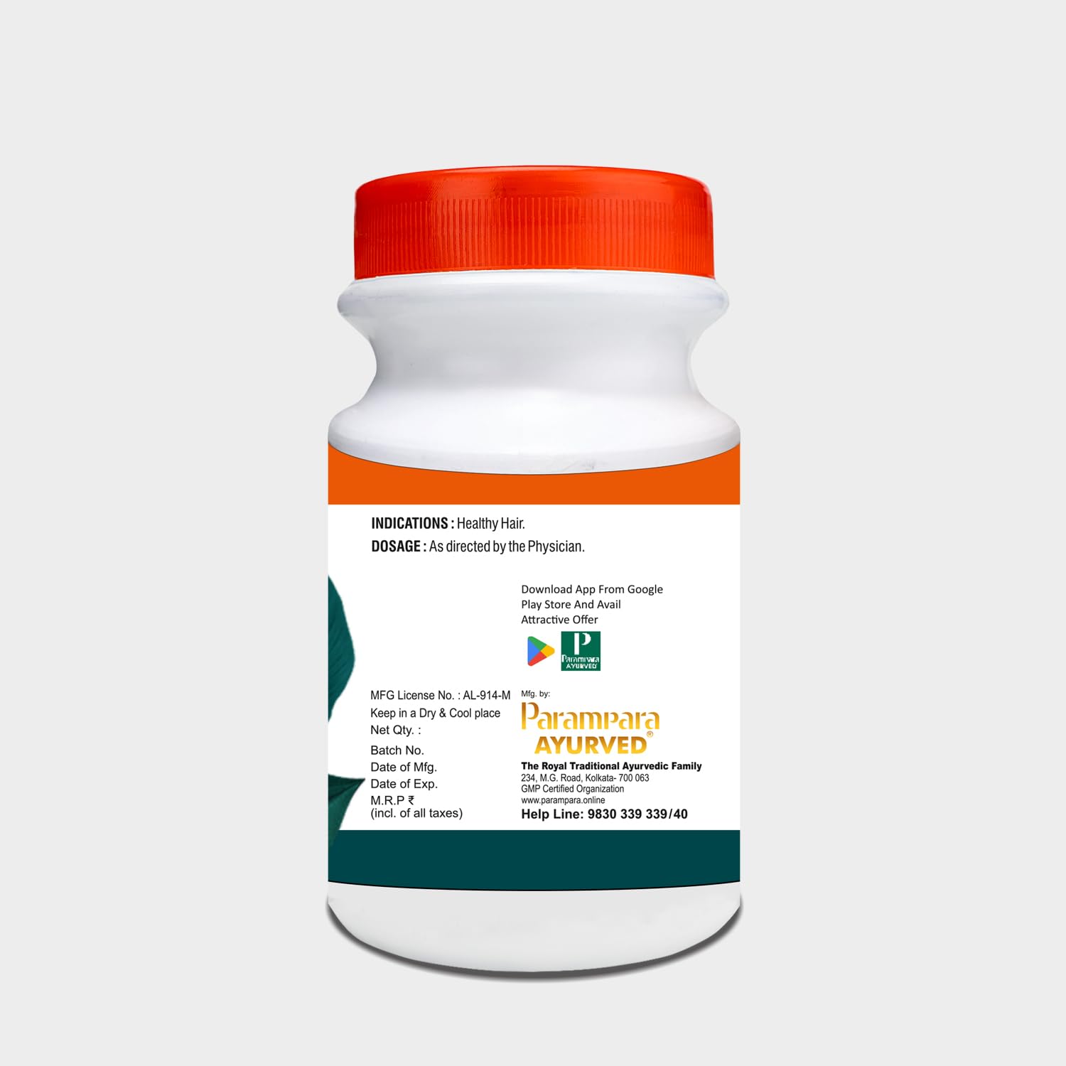 Parampara Ayurved Kesho Shakti Hair Food Capsules for Damage & Hair Fal- image 3