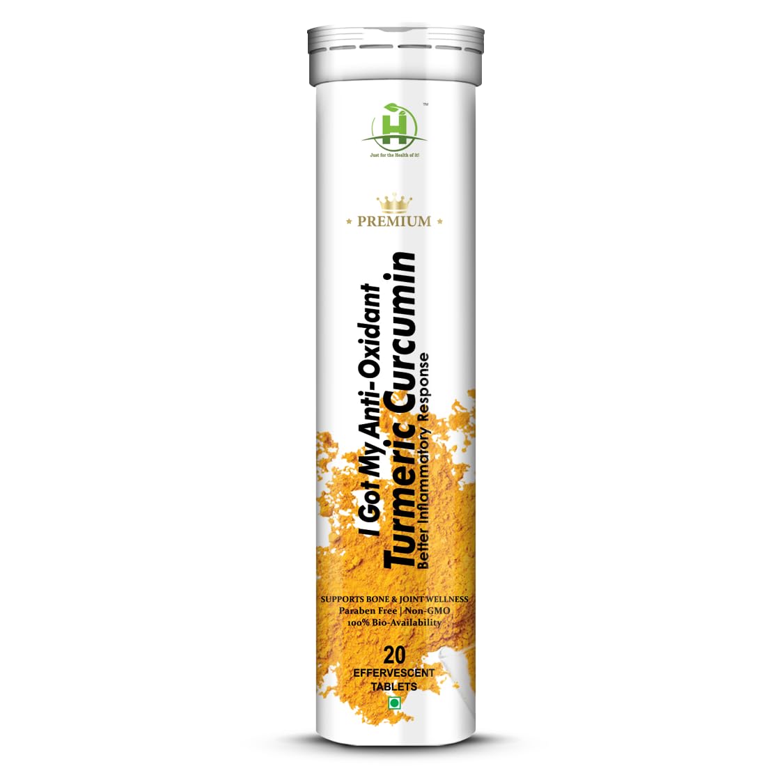 Healthy Nutrition - Just for the Health of it Curcumin Support Bone & Joint Veg