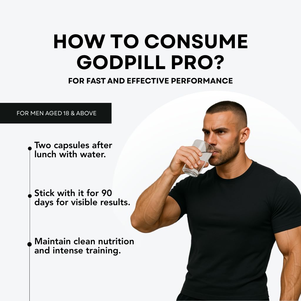 Chamberofgods Godpill Pro | Ashwagandha, Ginseng, Safed Musli & more Ca- image 2