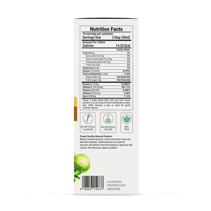 KRISHNA'S HERBAL & AYURVEDA Arjun Amla Juice - 500 Ml (Pack Of 2) | Helps In Acidity | Manages Cardiac Health | Regulates Blood Pressure