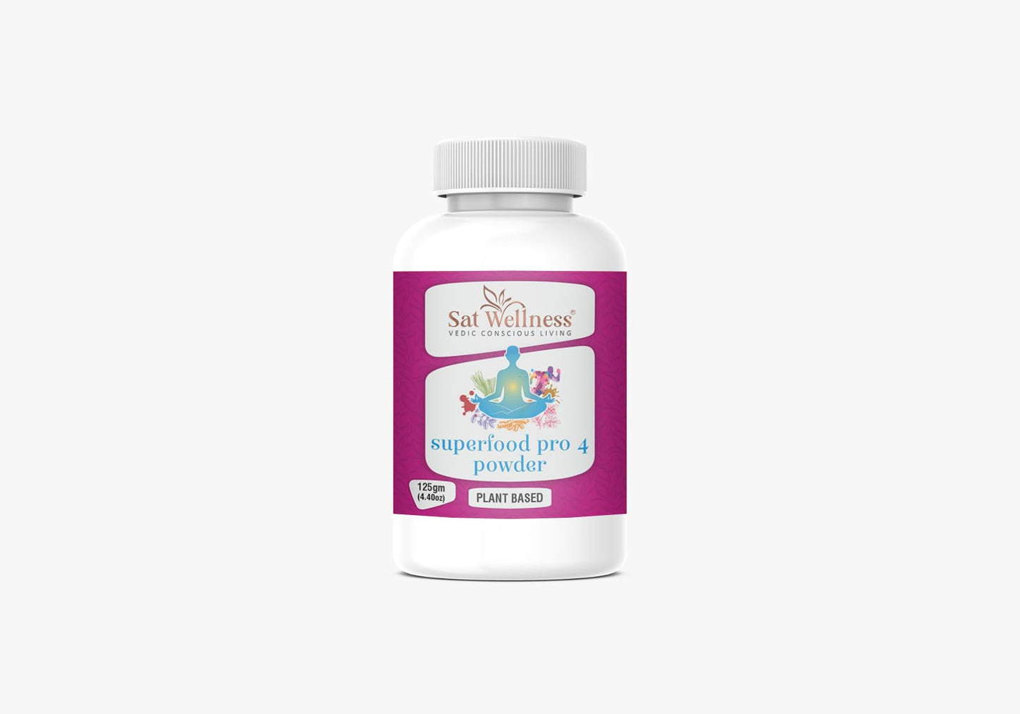Sat Wellness Supefood Pro 4 Powder Herbal Supplements For Personal Health Care Improvement Help to improve immunity boost | improve digestive system | help to reduce in joint pain |