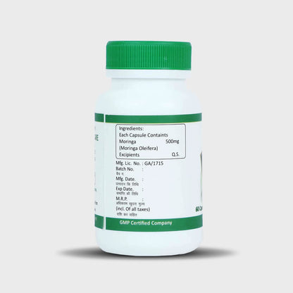 SONA HEALTH CARE MORINGA CAPSULES- 60 CAPSULES (Pack of 1)