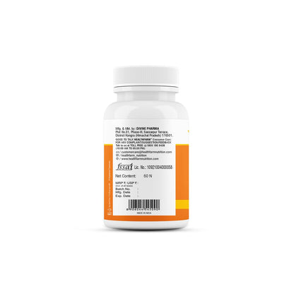 Healthfarm Chelated Magnesium Glycinate 2000mg Tablets | High Absorption Formula | Muscle Recovery Support | 60 Tabs