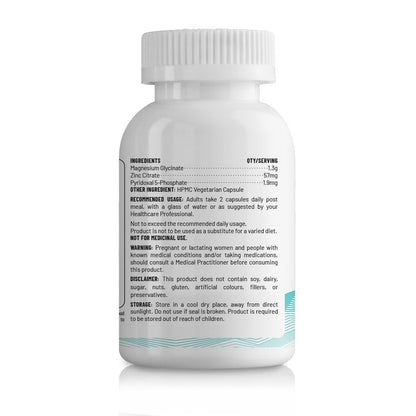 Unived ZMA | Muscle Recovery and Endurance Supplement for Men and Women | 60 Vegan Caps