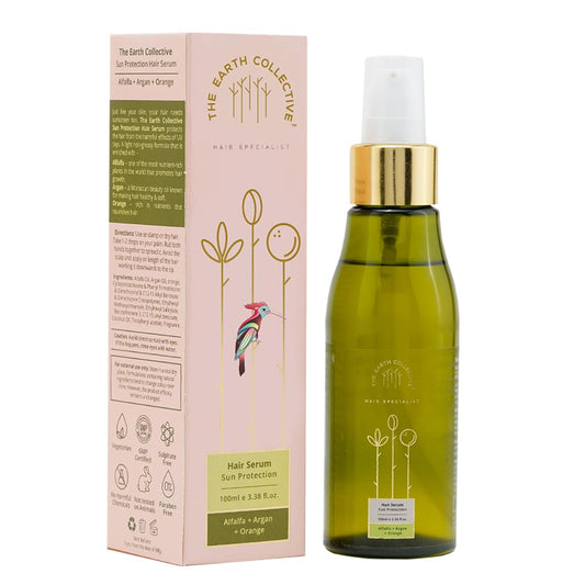 THE EARTH COLLECTIVE Sun Protection Hair Serum- Protection against Harmful UV Ra