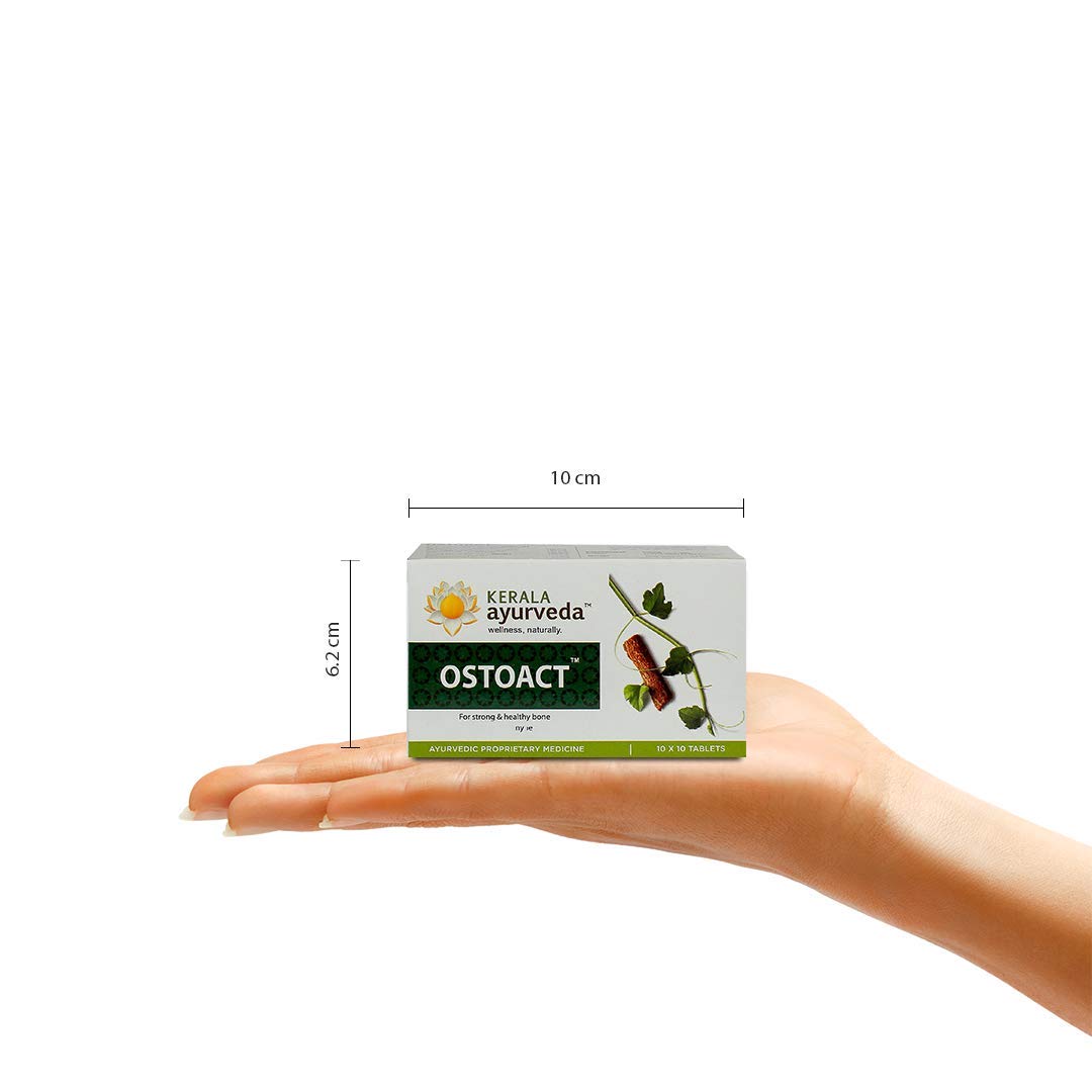 Kerala Ayurveda Ostoact Tablet - 100 Tablets- image 2