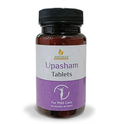 Abhinav Upasham PMS Relief from Period Cramp, Mood Swings, Headache, Bloating, Acne | Stress Free Periods Lifelong Nutritional Supplement