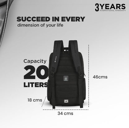 CARLTON Laptop Backpack 22L With Rain Cover, Pockets for Hard drive, Pa- image 7