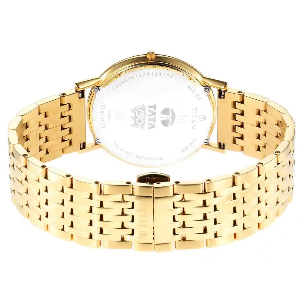 Titan Analog White Dial Men's Casual Watch- image 3