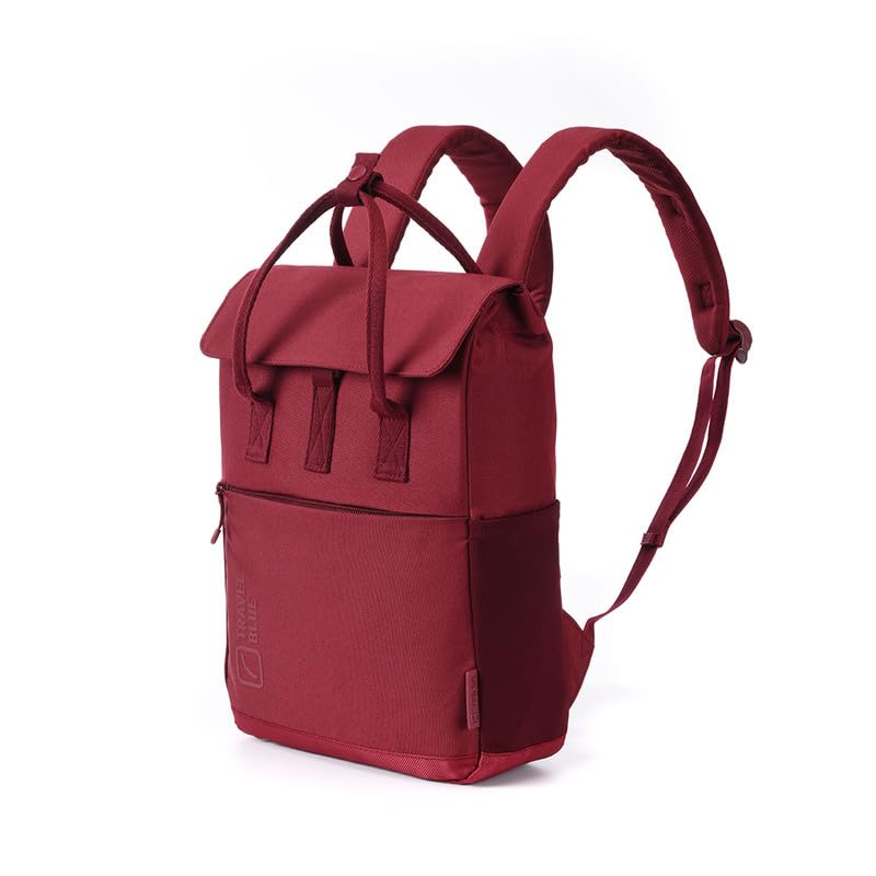 Travel Blue CITYSMART NEXT M Backpack for Women – Stylish Everyday Backpack with 13-inch Laptop Compartment (Red)