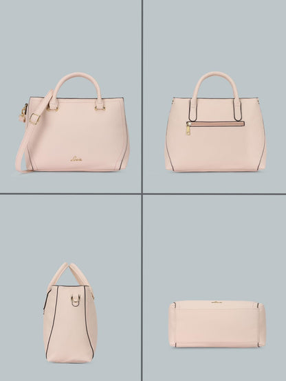 Lavie Omnia Medium Satchel Women's Handbag, Pink