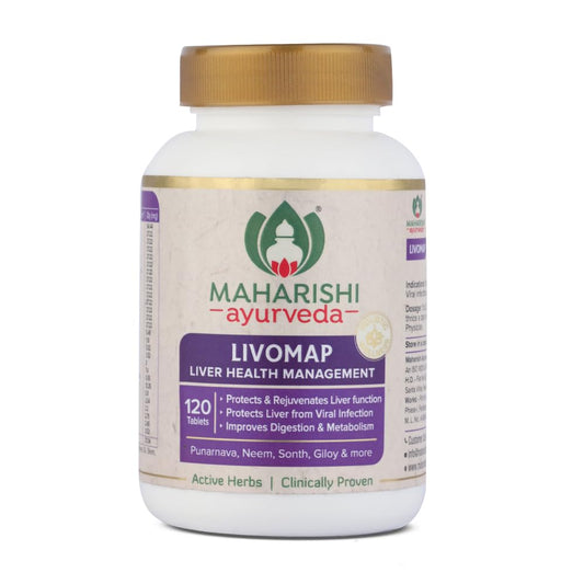 Liver Health and Maharishi Ayurveda Livomap Tablets - 120 Tablets