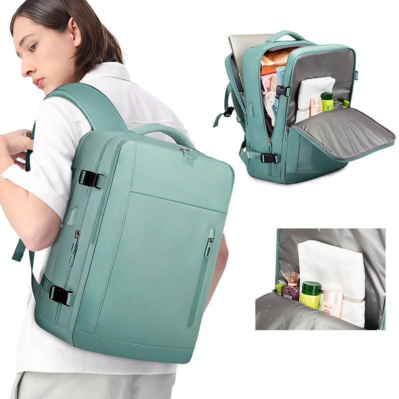 Red Lemon Bange Fissure Laptop Backpack for men and women | Multi-Compa- image 2