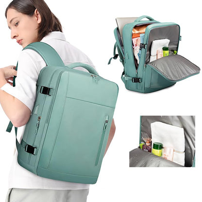 Red Lemon Bange Fissure Laptop Backpack for men and women | Multi-Compa- image 2