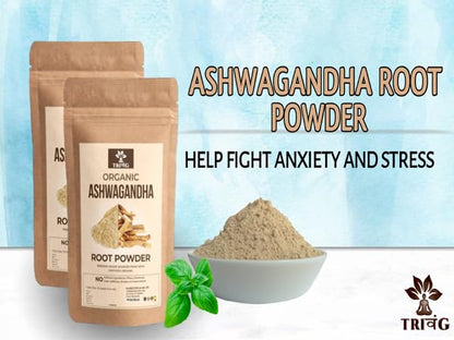 Trivang Organic Ashwagandha Powder (227 GRAM) -Withania Somnifera from- image 3