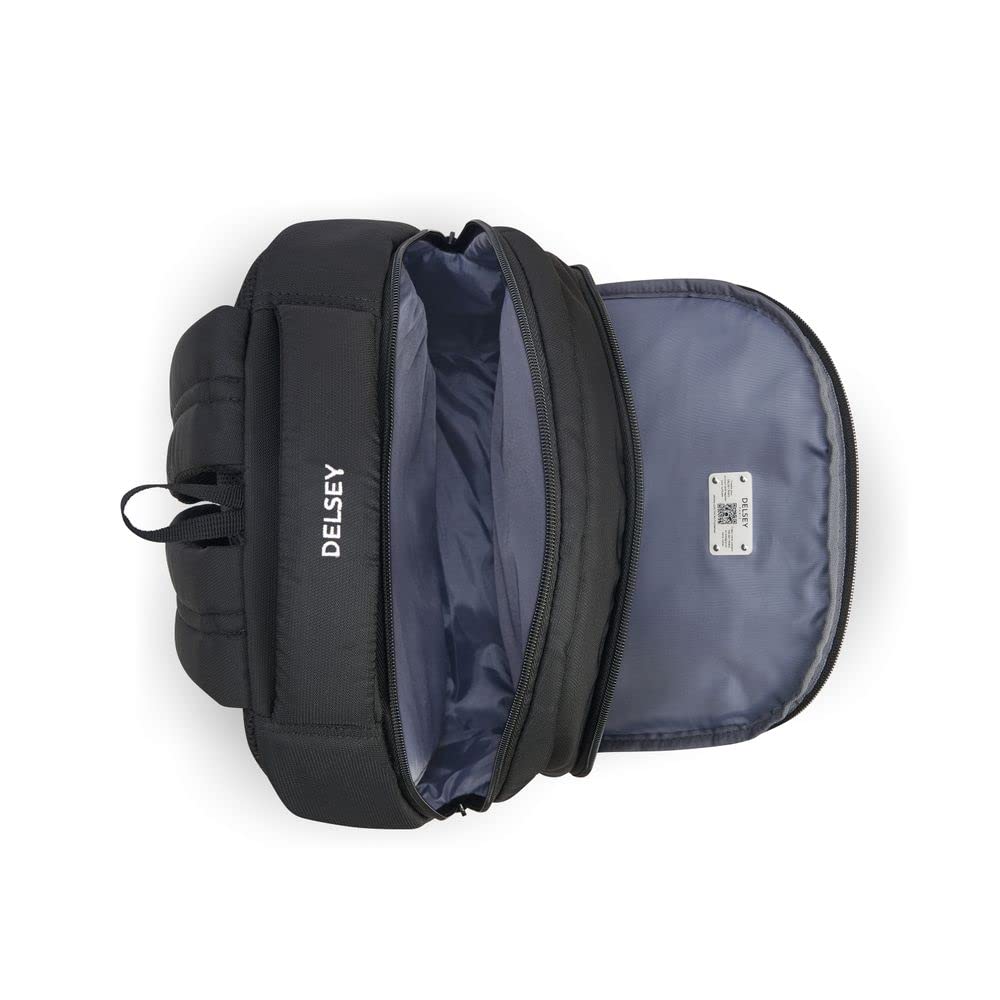 DELSEY PARIS Backpack Black Laptop Backpack For Men And Women (Element) 15.6 Inch