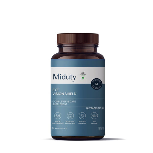 Miduty by Palak Notes Eye Vision Shield - Supplement for Dry Eyes - Bilberry Fru