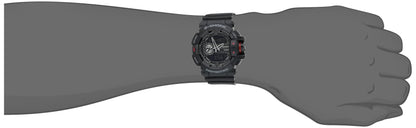 Casio G-Shock GA-400-1BHDR Black & Red Analog-Digital Dial Black Resin Strap Men's Watch Shock and 200M Water Resistant G566