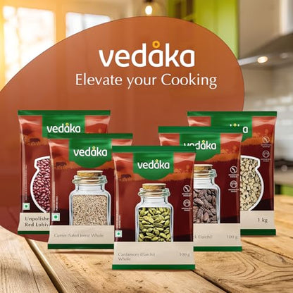 Vedaka Whole Cardamom (Elaichi), 100g