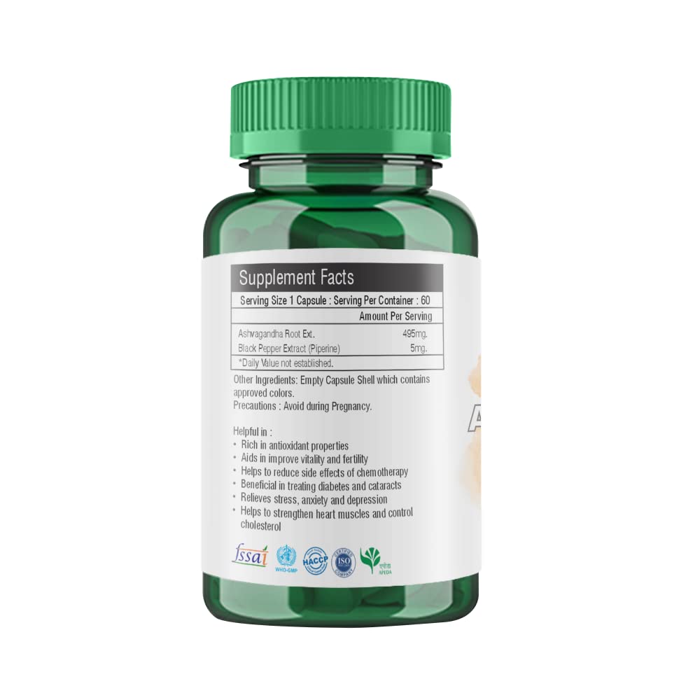 Alum Ashwagandha – 60 Veg Capsules