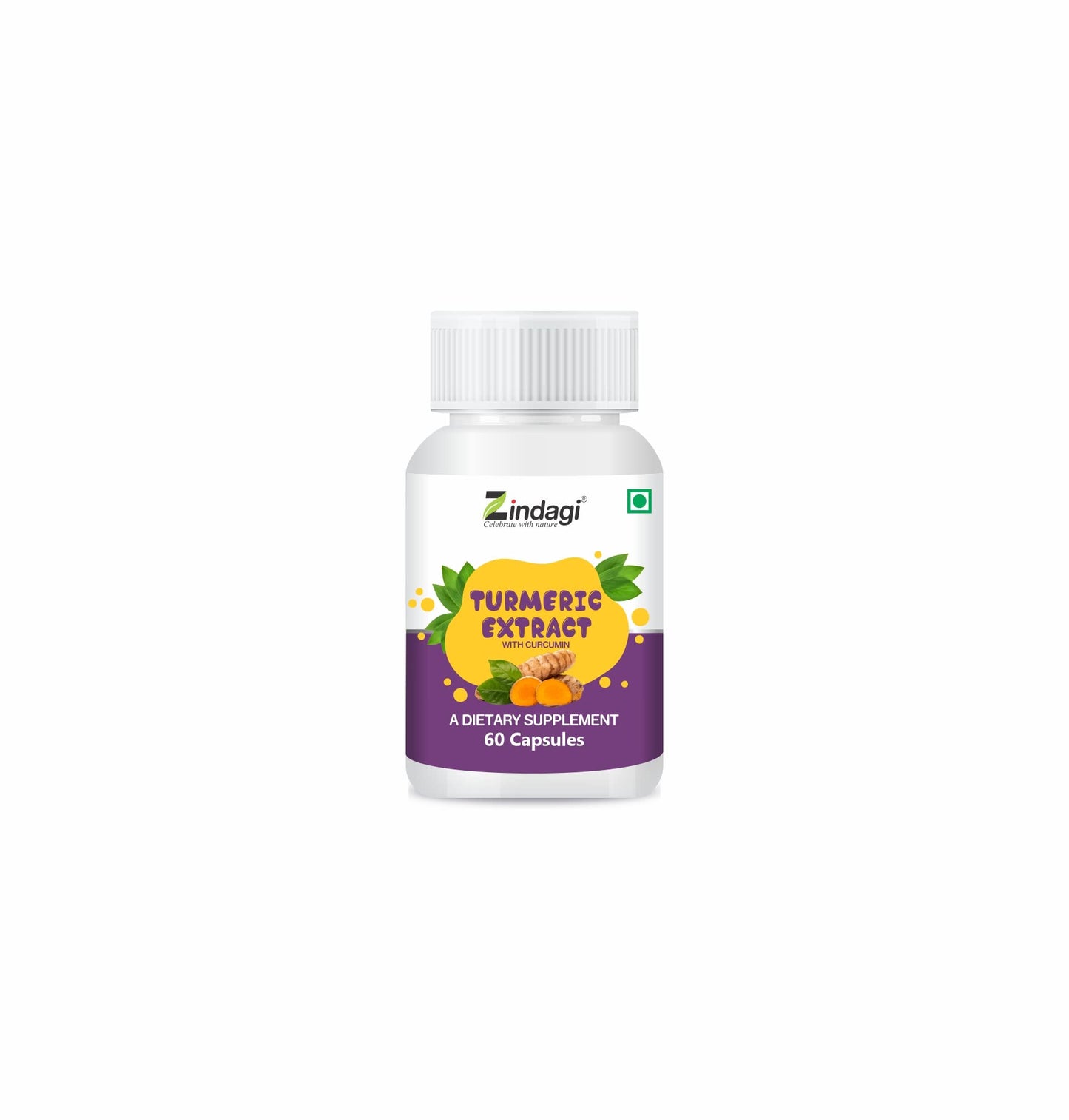 ndagi 100% Pure Neem Extract Capsules With Turmeric Extract With Curcumin - Powerful Antioxidant Capsules (Combo Pack)