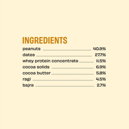 The Whole Truth | 13g Protein Bar | Peanut Millet Cocoa | Pack of 6 x 5- image 5
