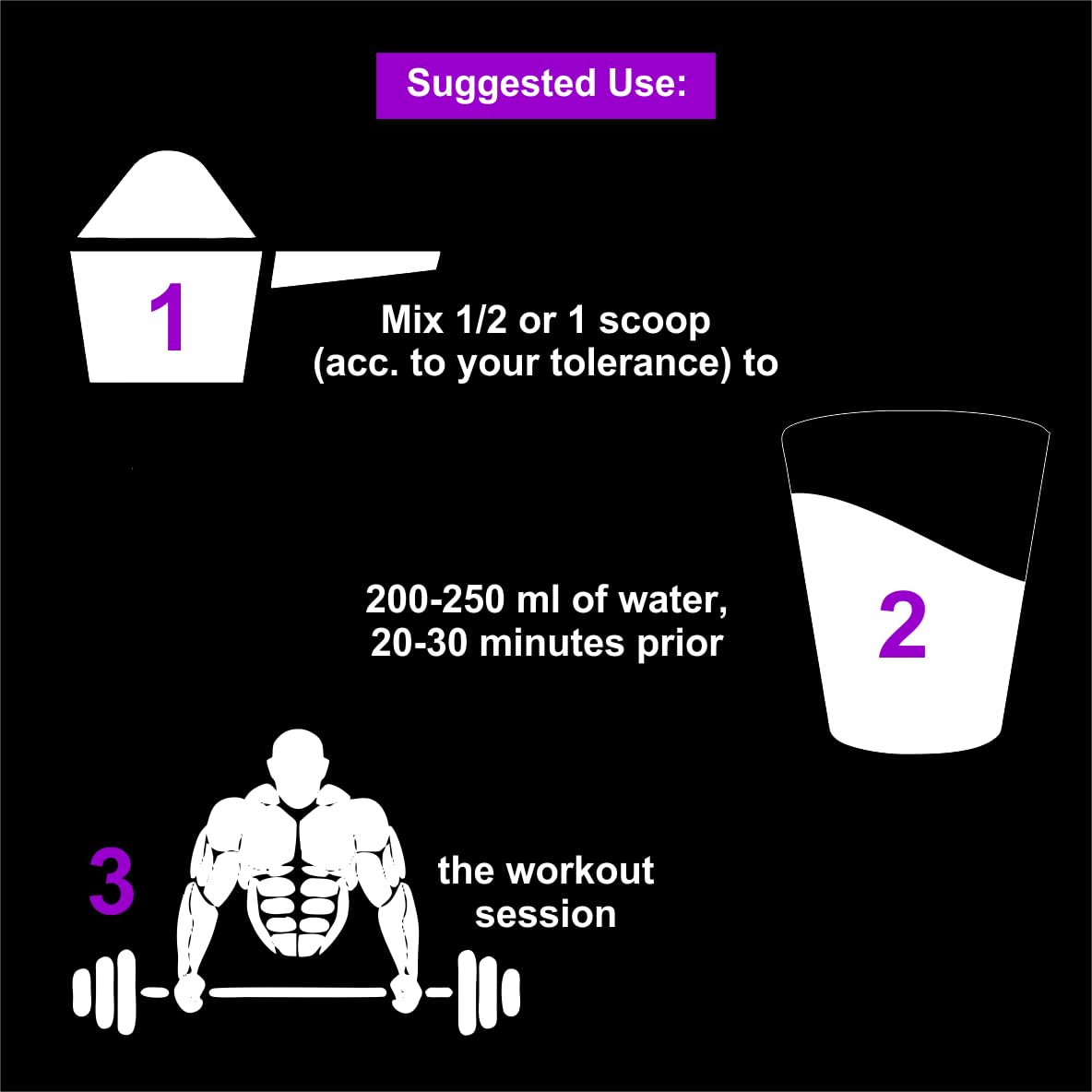 Arscor's Purge 2.0 Pre workout Supplement | 5000mg L Citrulline D Malate 2:1, 200mg Caffeine Anhydrous, 4000mg Beta Alanine, Boost Focus, Strength, Energy and Pump (450 gm, Devil'sberry)