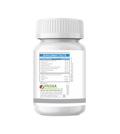 Friska Memorall Brain Health Support Dietary Supplement Capsules - 30 Capsules