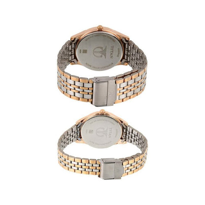 Titan Analog Silver Dial Unisex Watch-NM16362565KM01 / NL16362565KM01/NP16362565KM01