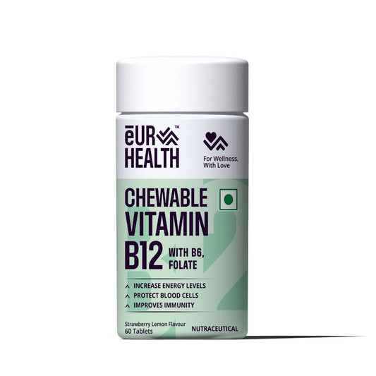 Vitamin B12 (Methylcobalamin) Chewable Tablets with Folate (Methyl Folate) & Vit
