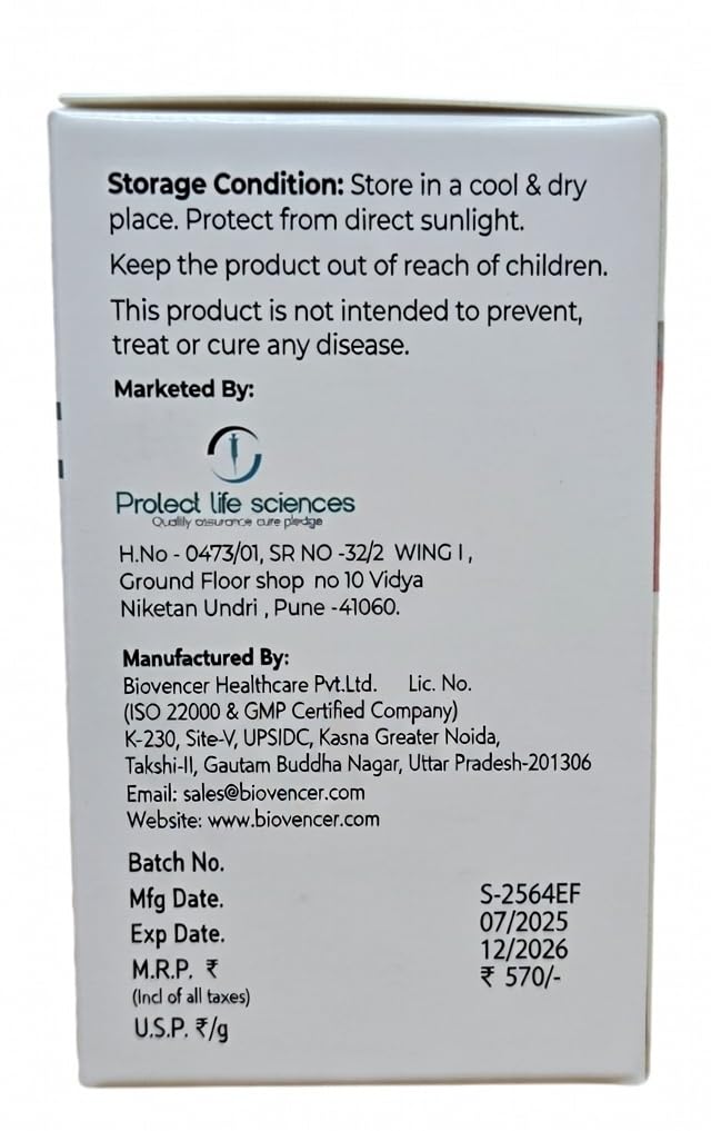 Feritect Liposomal Iron Lce Sachet, High-Absorption Iron Supplement, Gentle on Stomach, Supports Hemoglobin & Energy Levels