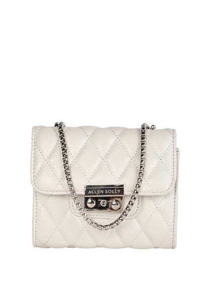 Allen Solly Women Off White colour Sling Bag_AHBGFRGBS02387 Size-15 * 8.4 * 12.6cm