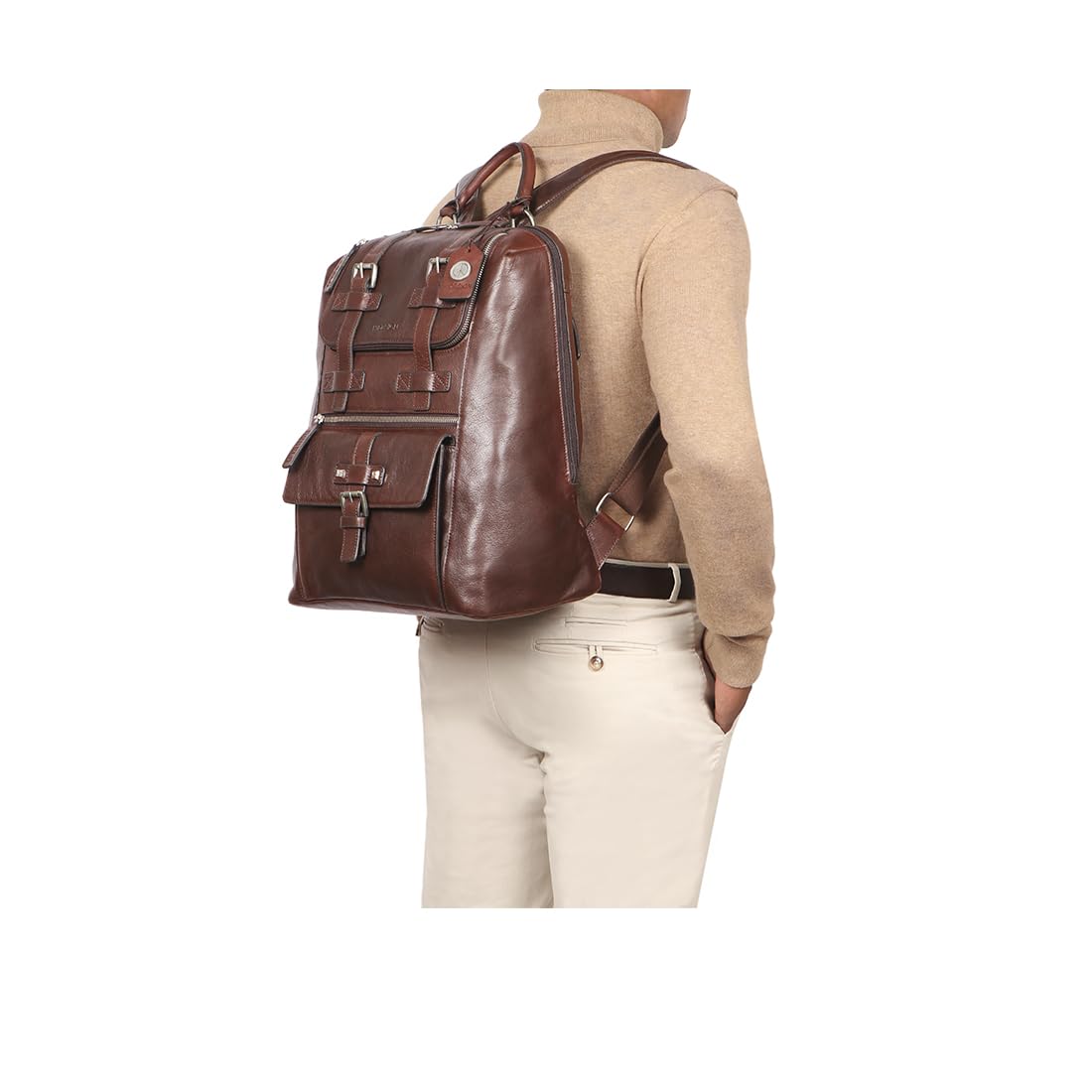 Hidesign Mao 02 - Gaucha - Men's Backpack - Brown - L